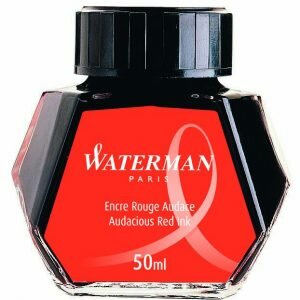 Флакон с чернилами для перьевой ручки Waterman, цвет: Red
